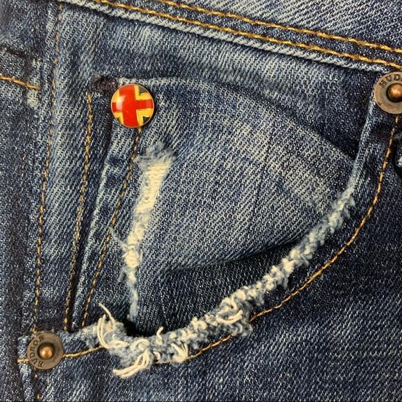 Hudson Collin Skinny with Flap Pockets Size 26 - Picture 11 of 12